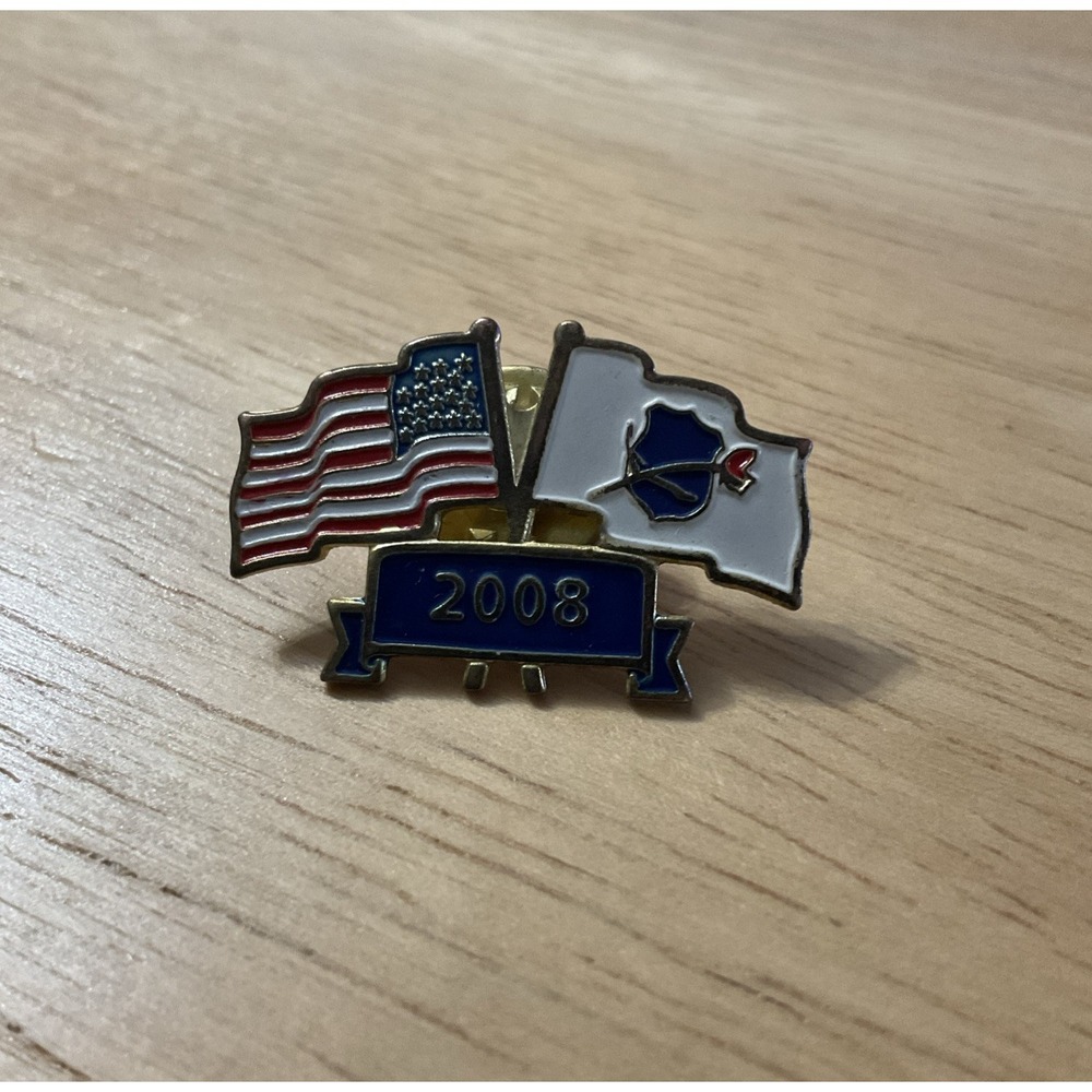 National Law Enforcement Officers Memorial Fund Police Enamel Hat Lapel Pin 2008